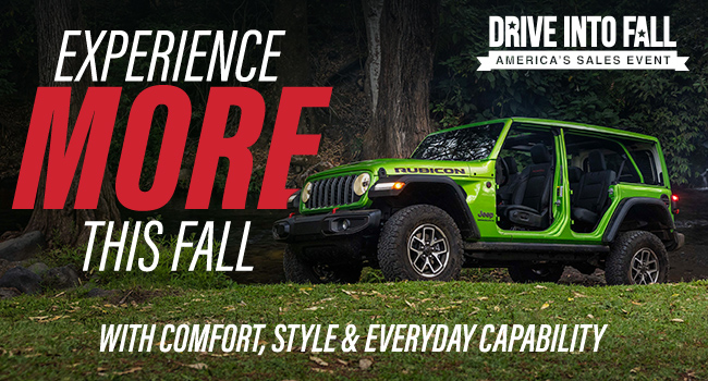 Experience more this fall with comfort, style and everyday capability