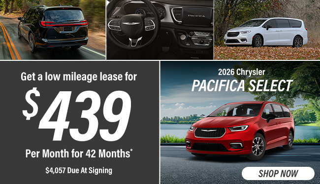 Chrysler Pacifica offer