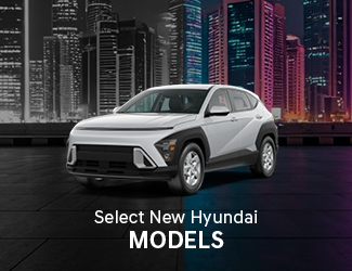 Select new Hyundai models