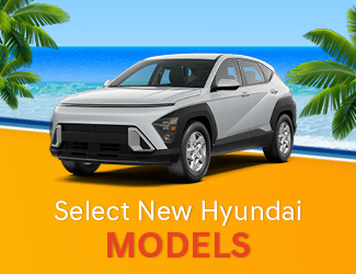 Select new Hyundai models