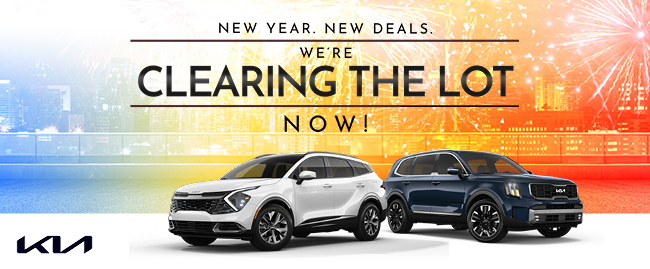 New Year new deals - were Clearing the Lot Now