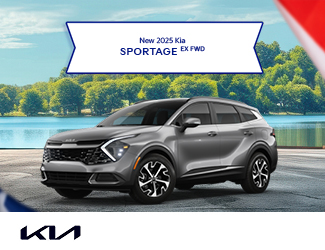 brand new Kia Sportage
