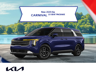 brand new Kia Carnival
