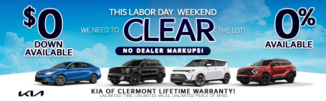 This Labor Day Weekend - we need to clear the lot - No dealer markup