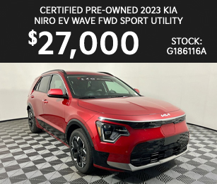 CERTIFIED PRE-OWNED 2023 Kia Niro EV wave FWD Sport Utility