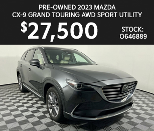 PRE-OWNED 2023 Mazda CX-9 Grand Touring AWD Sport Utility