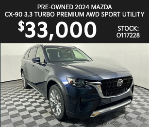 CERTIFIED PRE-OWNED 2024 Mazda CX-90 3.3 Turbo Premium AWD Sport Utility