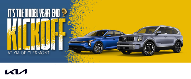Its the model year-end Kickoff at Kia od Clermont
