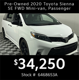 used tOYOTA sIENNA