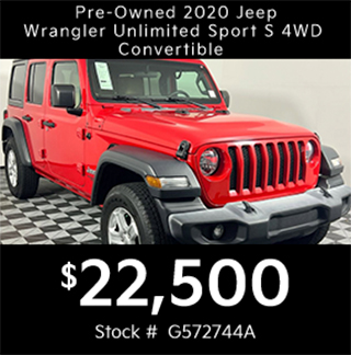 used Jeep Wrangler