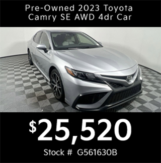 used 2023 Toyota Camry