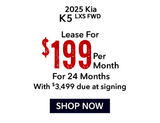 2025 Kia K5 LXS FWD Offer