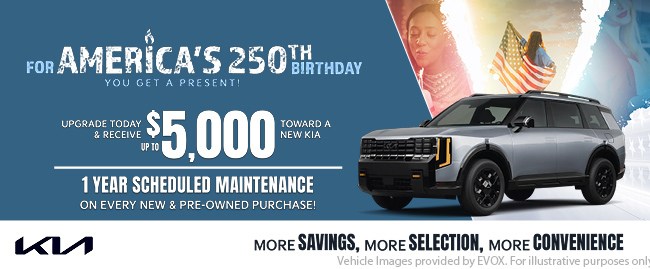 For America's 250th birthday you get a present