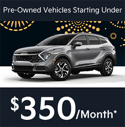 pre-owned vehicles starting under 350 USD per month