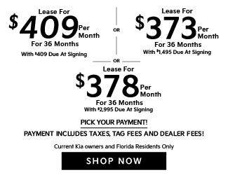 2025 Kia Sorento offer
