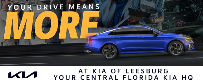 your drive means more at Kia of Leesburg