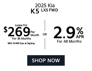 special offers on Kia K5