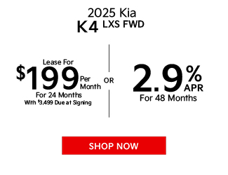 special offers on new Kia K4
