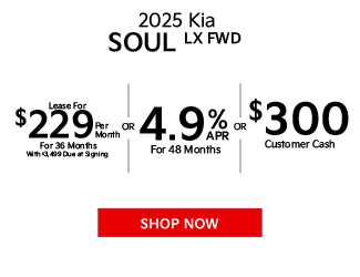 2025 Kia soul offer