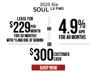 2025 Kia soul offer