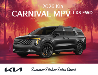 special offers on new Kia Carnival