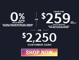 special offers on Kia Sorento