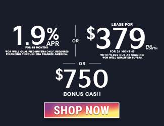special offers on new Kia Carnival