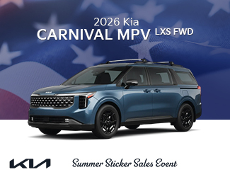 special offers on new Kia Carnival
