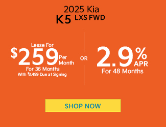 2025 Kia K5 offer
