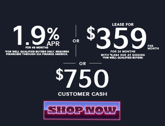 special offers on new Kia Carnival