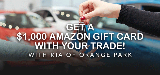 Get 1k Amazon gift card with your trade