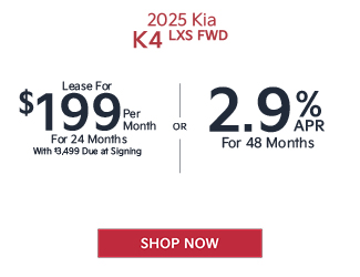 special offers on new Kia K4