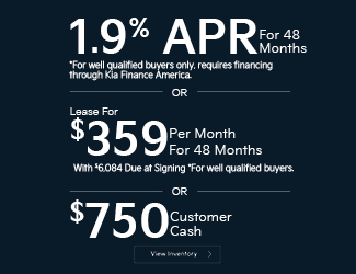 special offers on new Kia Carnival