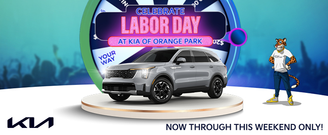 Celebrate Labor Day at Kia of Orange Park - Now through this weekend only