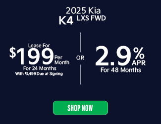 2025 Kia K4 LXS FWD Offer