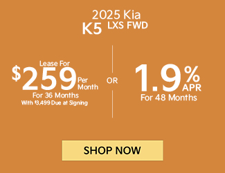 2025 Kia K5 special offer