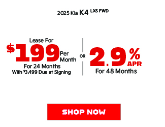 special offers on new Kia K4