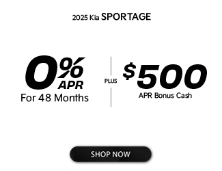 2025 Kia sportage special offer