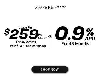 2025 Kia k5 offer