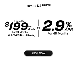 2025 Kia k4 offer