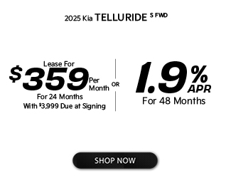 2025 Kia Telluride offer