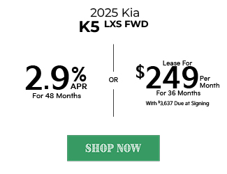 2025 Kia K5 offer