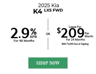 2025 Kia K4 offer