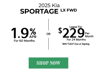 special offers on Kia Sportage