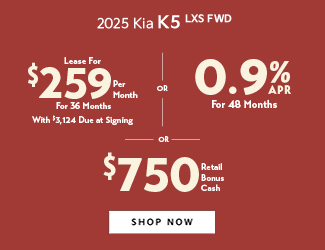 Kia K5 special offer
