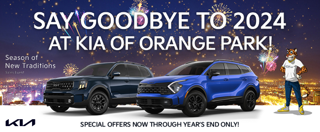 Say Goodbye to 2024 at Kia of Orange park - Special offers now though years end only