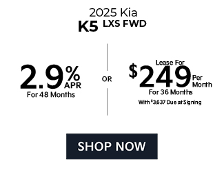 2025 Kia K5 LXS FWD offer