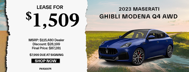 2023 Ghibli Modena