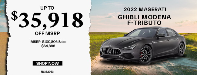 2022 Ghibli F-Tributo