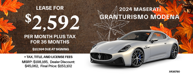 2024 Maserati Granturismo Modena